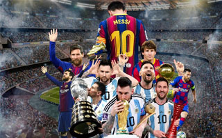 Infantino chia sẻ ảnh Messi ôm cúp: Hai năm trước chúng ta chứng kiến ​​trận chung kết World Cup vĩ đại nhất