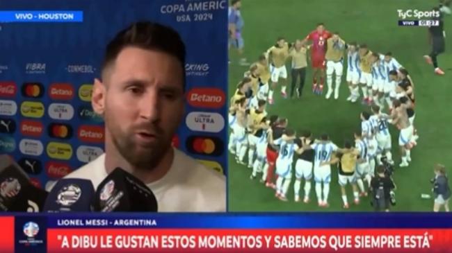 Messi: Tôi tức giận vì bị bỏ lỡ điểm. Tôi đã nói chuyện với thủ môn và quyết định thực hiện quả phạt đền như vậy.